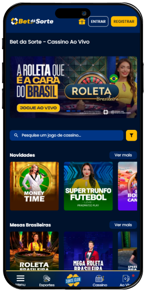 BetDaSorte app tela